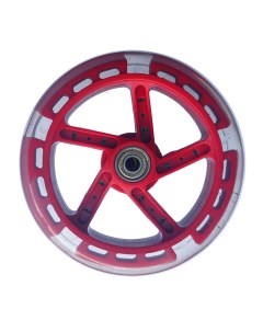 Светящееся колесо для самоката 145FL 30 мм красный Sportsbaby