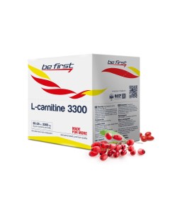 L Carnitine 3300 20 ампул по 25 мл Barberry Be first
