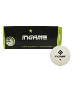 Мяч для настольного тенниса 1 10шт IG020 Ingame