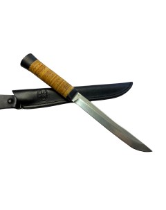 Нож Бурятский средний 95х18 береста Златоуст