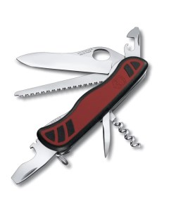 Нож перочинный Forester 111 мм 10 функций красный с чёрным Victorinox