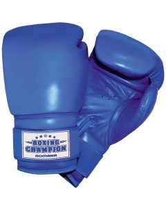 Боксерские перчатки ДМФ МК 01 70 03 синие 4 унций Romana