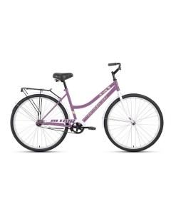 Велосипед City Low 2022 19 фиолетовый белый Altair