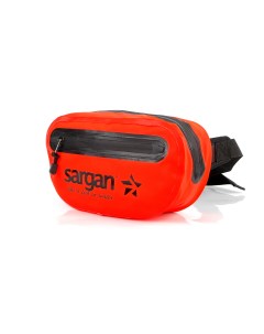 Гермо сумка на пояс САРГАН БАНАНА с доп карманом оранжевая Sargan