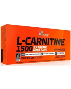 L Carnitine Extreme Mega Caps 120 капсул Олимп