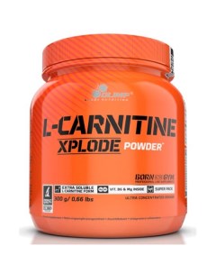 L Carnitine Xplode Powder 300 г апельсин Олимп