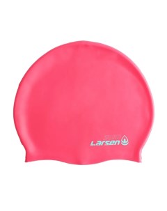 Шапочка для плавания MC48 розовый Larsen