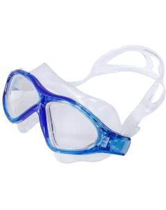 E36873 1 Очки маска для плавания взрослая синие Milinda