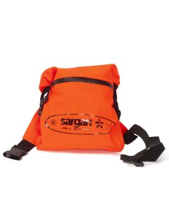 Гермо сумка на пояс САРГАН КЕНГА SUP с доп карманом оранжевая Sargan
