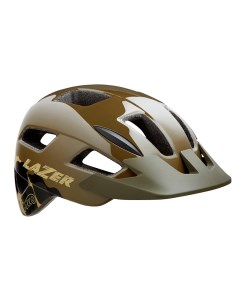 Детский велосипедный шлем Kids Gekko цвет зеленый камуфляж размер U BLC2207888185 Lazer