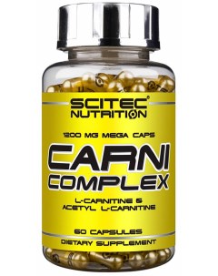 L carnitine Carni Complex 60 капсул Scitec nutrition