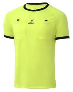 Футболка судейская Referee tee yellow L INT Jogel