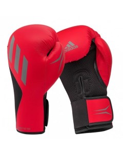 Перчатки боксерские Speed Tilt 150 красно черные вес 14 унций Adidas