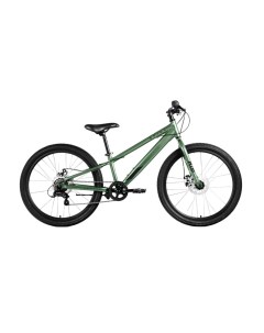 Велосипед подростковый горный SPIKE D AL 24 рама 11 зелено черный Forward