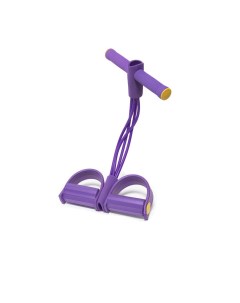 Эспандер педальный для пресса и спины TopYoga фиолетовый Nobrand