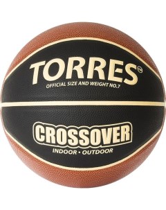Мяч баскетбольный Crossover арт B32097 р 7 Torres