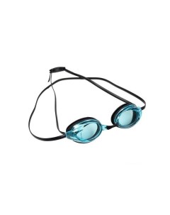Очки для плавания серия Спорт черные цвет линзы голубой SF 0395 Nobrand