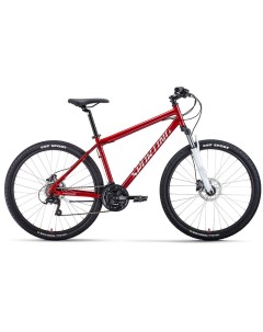 Горный велосипед Sporting 27 5 3 2 HD год 2022 Красный Серебристый ростовка 17 Forward