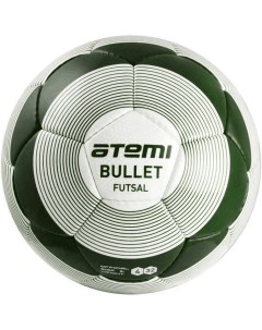 Футбольный мяч Bullet Futsal 4 white green Atemi