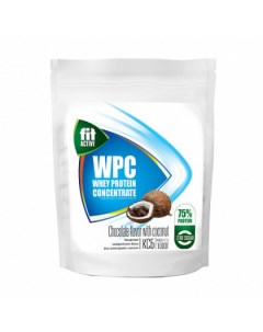 Протеин Whey Protein Concentrate 1000 г шоколадный с кокосом Фитпарад