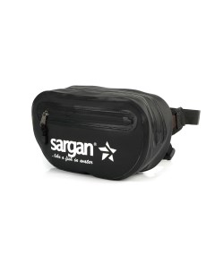 Гермо сумка на пояс САРГАН БАНАНА с доп карманом черная Sargan