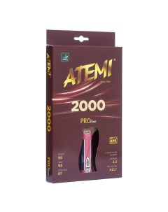 Ракетка для настольного тенниса Pro 2000 CV коническая ручка 7 звезд Atemi