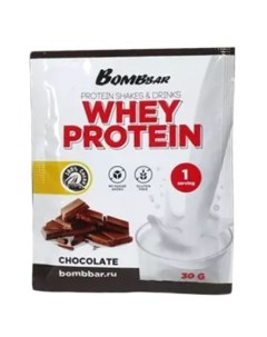 Протеин Whey Protein 30 г chocolate Bombbar