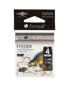Крючки SENSUAL FEEDER 8 G с лопаткой 10 шт Mikado