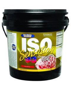 Протеин Iso Sensation 93 2270 г strawberry Ultimate nutrition