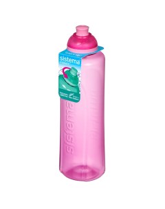 Бутылка для воды Hydrate розовый 480 мл Sistema
