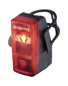Велосипедный фонарь задний Cubic черный красный Sigma