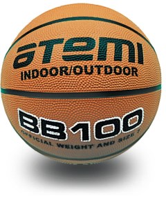 Баскетбольный мяч BB100 5 orange Atemi