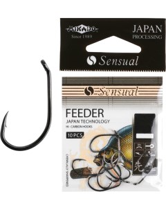 Рыболовные крючки Sensual Feeder 6 10 шт Mikado