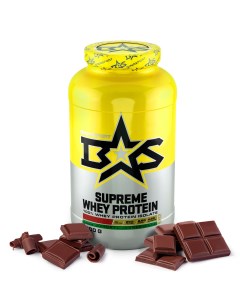 Протеин Supreme Whey Protein 1300 г chocolate Binasport