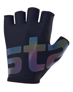 Перчатки для фитнеса WG 102 черный светоотражающий Starfit