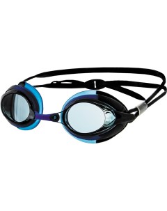 Очки для плавания N302 голубые черные Atemi