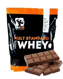 Сывороточный протеин Whey KultStandart 2000 гр Шоколад Kultlab