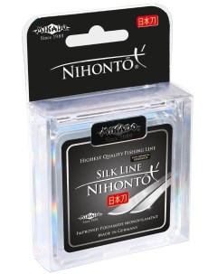 Леска монофильная Nihonto Silk Line 0 24 мм 150 м 7 4 кг grey Mikado