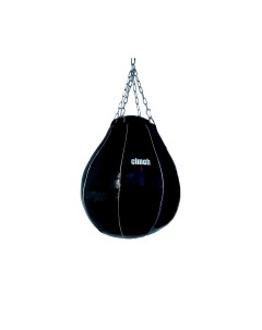 Груша боксерская PU Profi Durable 52x50 см черная размер 52х50 см Clinch