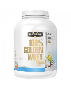 Протеин сывороточный Natural Golden Whey 2 27 кг Ваниль Maxler