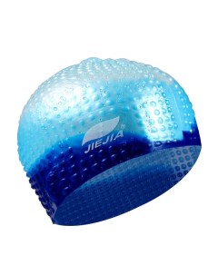 Шапочка для плавания силиконовая Bubble Cap E38925 мультиколор Nobrand