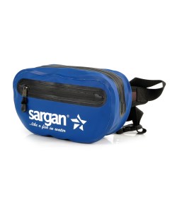 Гермо сумка на пояс САРГАН БАНАНА с доп карманом синяя Sargan