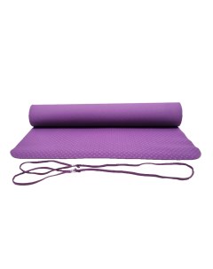 Коврик для йоги B01038 фиолетовый 183 см 4 мм Urm