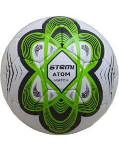Футбольный мяч Atom Pu 5 green Atemi