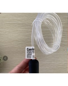 Скакалка гимнастическая со световым эффектом красная J2LED Camelion