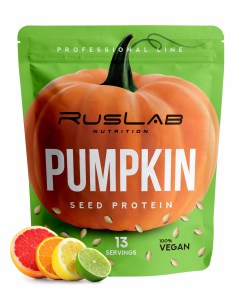 Тыквенный протеин Pumpkin Seed Protein 416гр со вкусом цитрусовый микс Ruslabnutrition