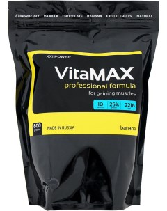 Гейнер VitaMAX 800 г banana Xxi power