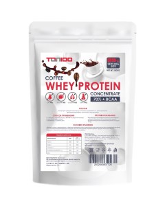 Концентрат Whey Protein Concentrate WPC 70 BCAA Coffee 1000g Топ 100