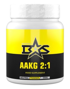 Аргинин альфа кетоглутарат ААКГ AAKG 2 1 200 г с натуральным вкусом Binasport