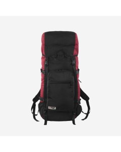 Рюкзак туристический 90 л отдел на шнурке наружный карман 2 боковые сетки цвет черный Taif